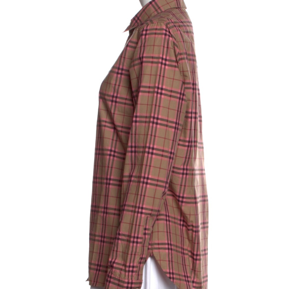 Burberry Brit Button Up House Check Pattern In Cl… - image 3